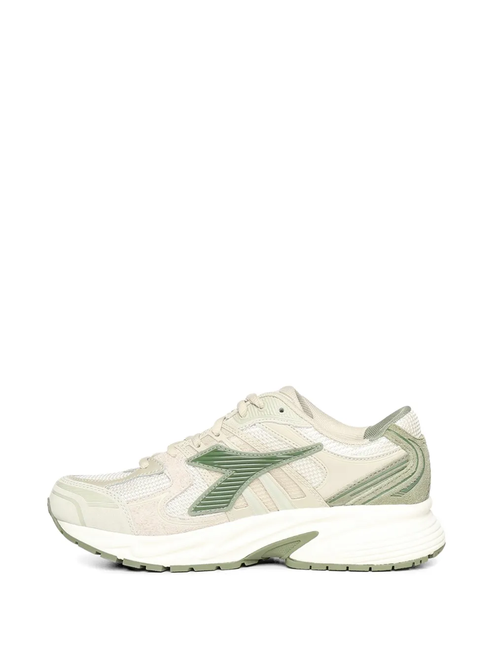 Diadora Mythos Star panelled sneakers Beige