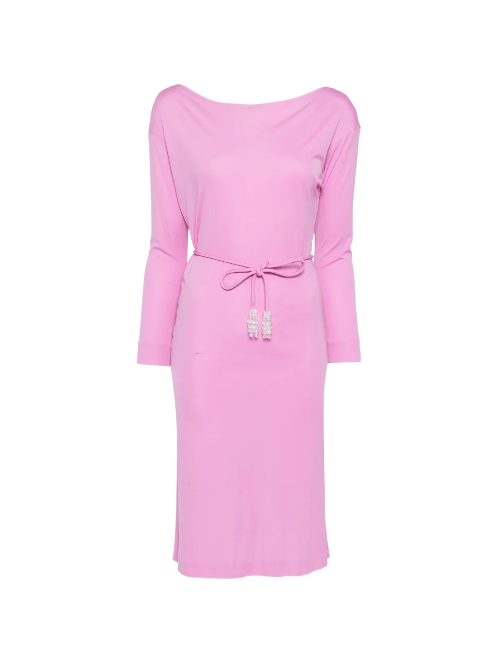 PUCCI Pre-Owned belted midi dress - Rosa