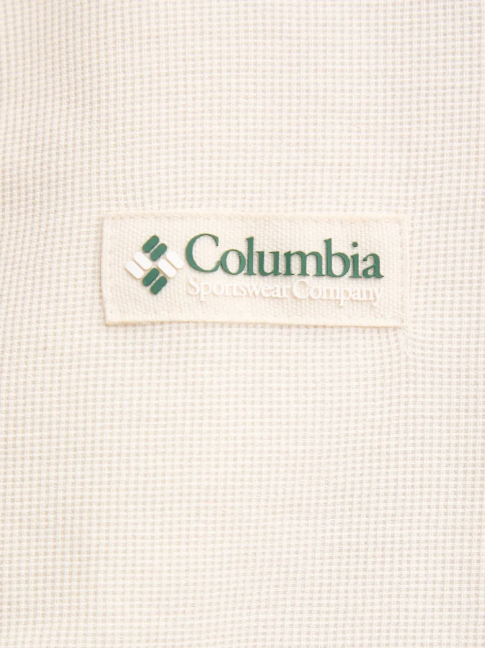 Columbia T-shirt met logopatch Beige