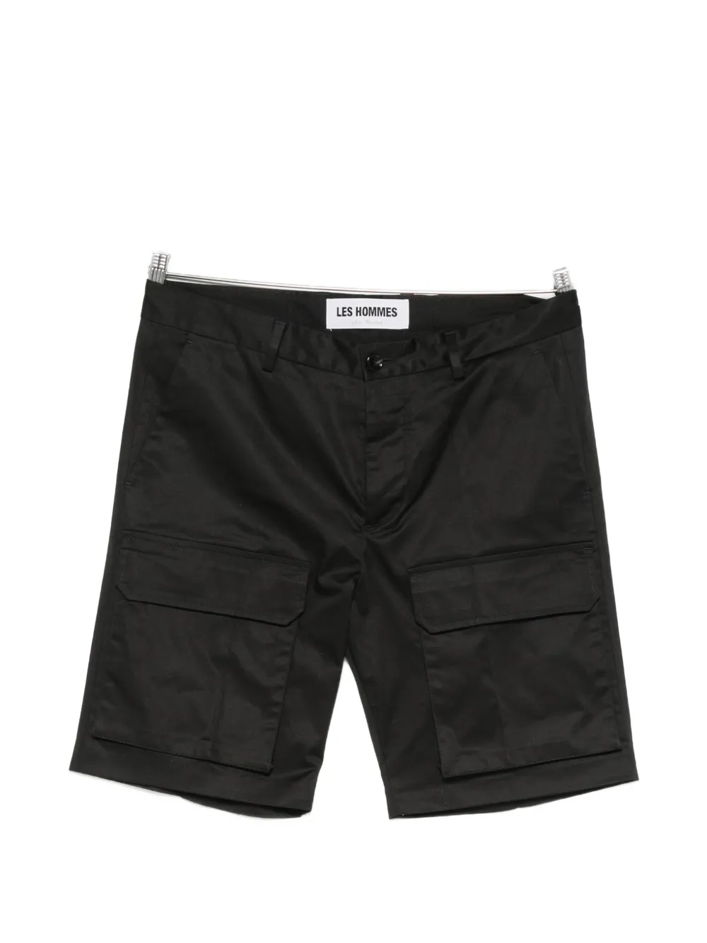 Les Hommes Urban cargo-pocket shorts - Nero