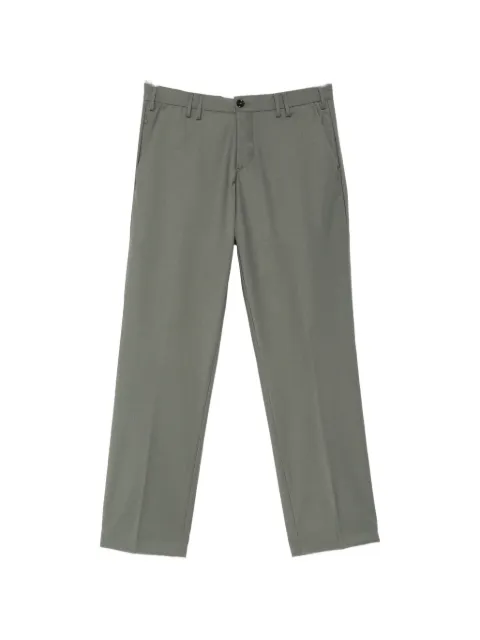 Les Hommes Urban pressed-crease tailored trousers