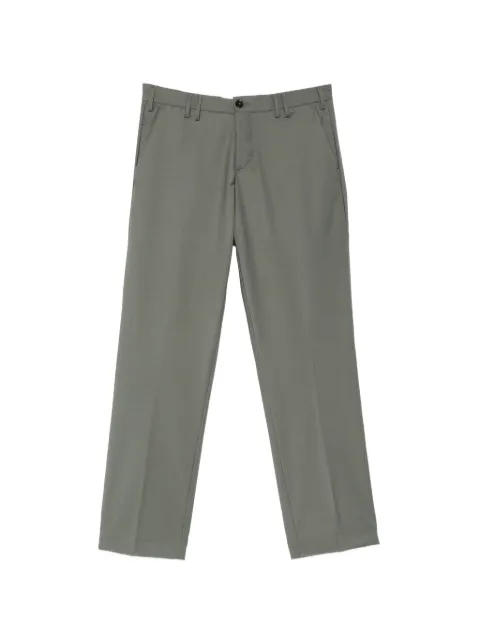 Les Hommes Urban pressed-crease tailored trousers