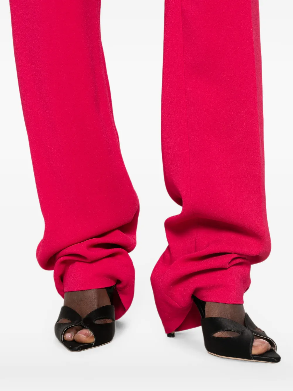Valentino Garavani High waist straight broek Roze