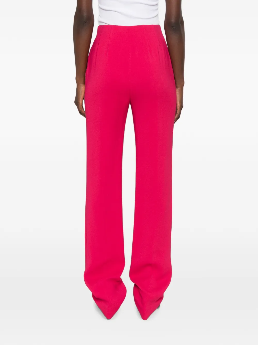 Valentino Garavani High waist straight broek Roze