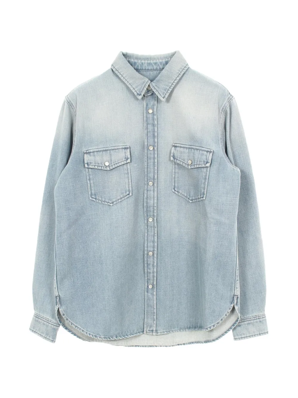Saint Laurent Pre-Owned 2020 denim shirt - Blu
