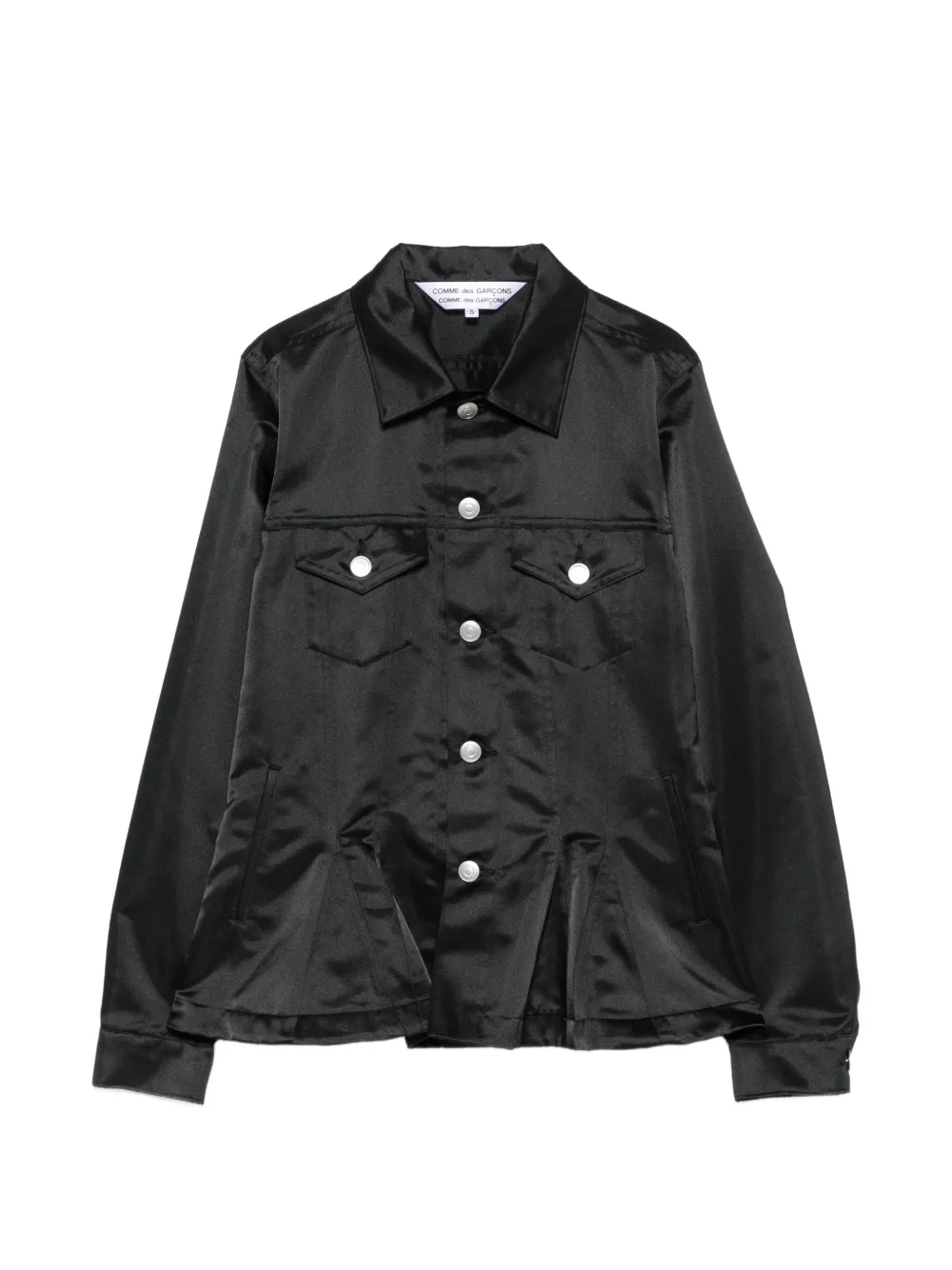 Comme Des Garçons Comme Des Garçons peplum jacket - Nero
