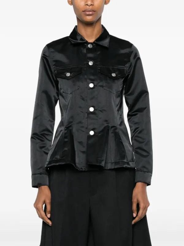Comme Des Garçons Comme Des Garçons ペプラム ジャケット | ブラック 