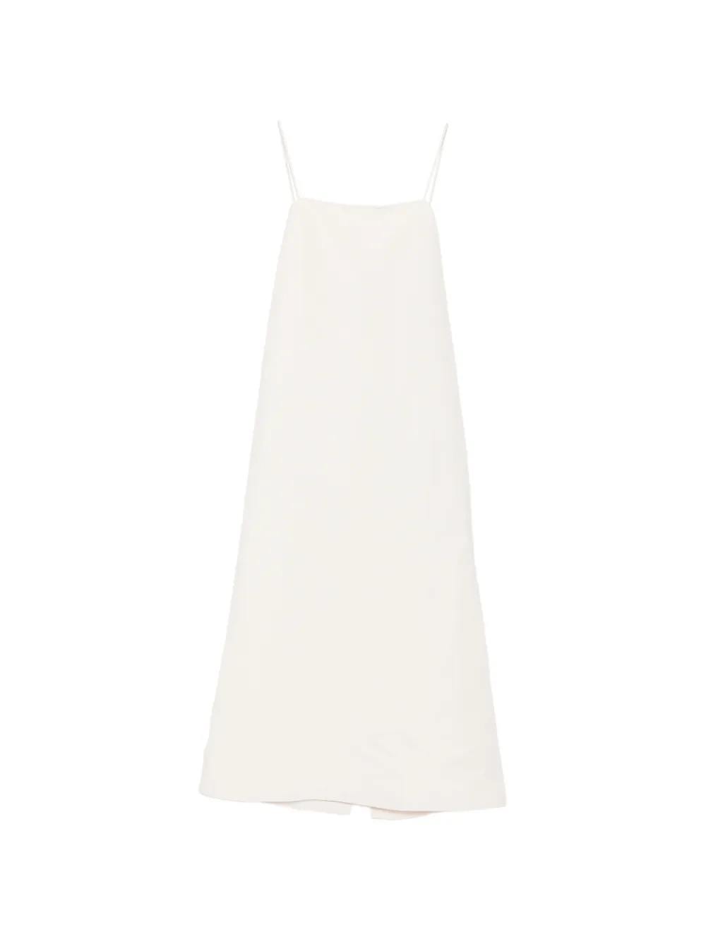 CALVIN KLEIN COLLECTION Annika open-back spaghetti-strap maxi dress - Bianco