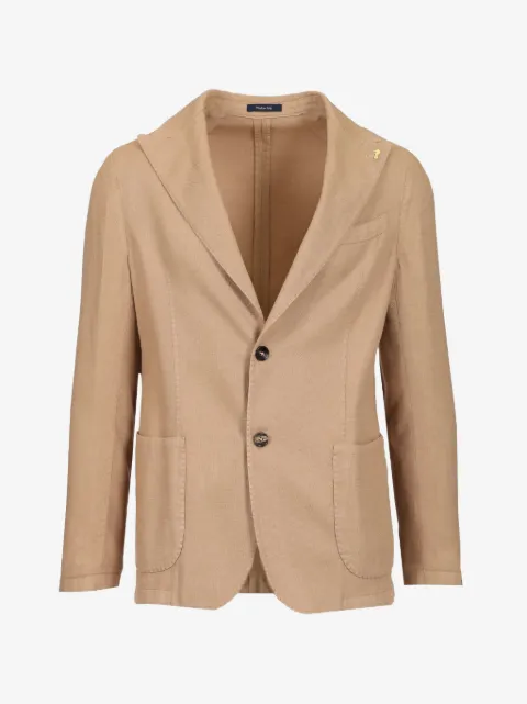 Guarinucci single-breasted patch-pocket blazer