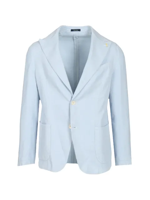 Guarinucci single-breasted patch-pocket blazer
