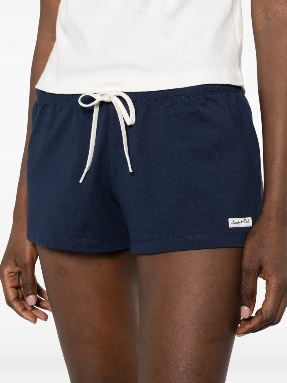Sporty & Rich Shorts met trekkoord Blauw