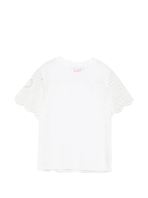 MC2 Saint Barth Kids Maisa broderie-anglaise T-shirt
