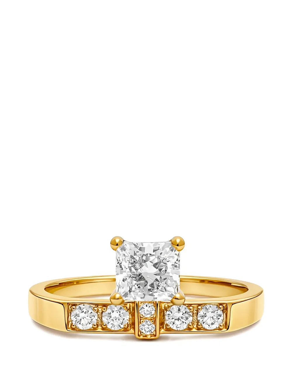 Loyal.e Paris Anello Uraeus con diamanti - Oro