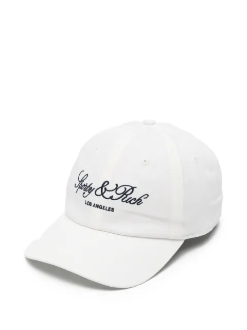 Sporty & Rich casquette à logo brodé