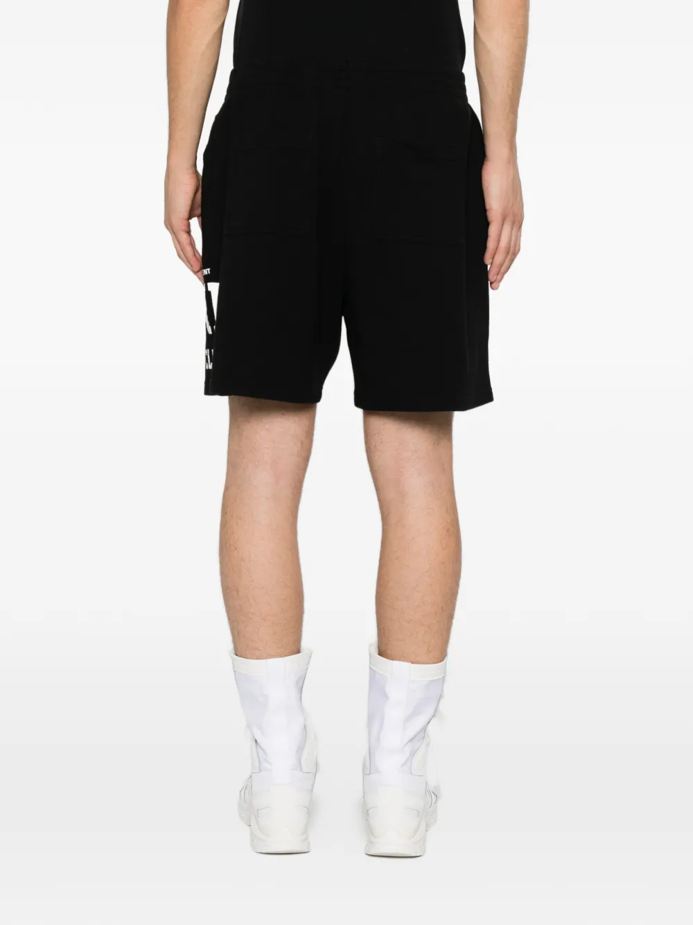 Represent Owners shorts met logoprint Zwart