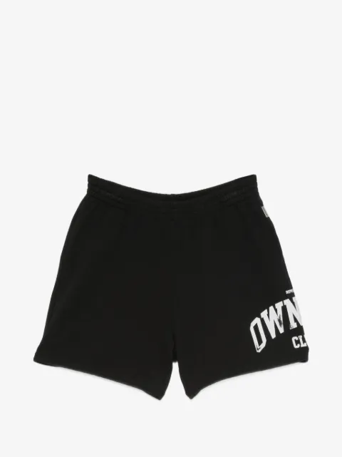 Represent Owners logo-print shorts