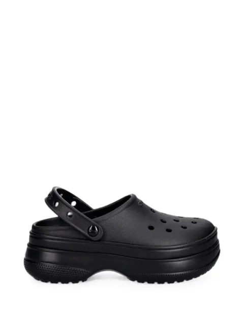Crocs Perforierte Clogs mit Plateau