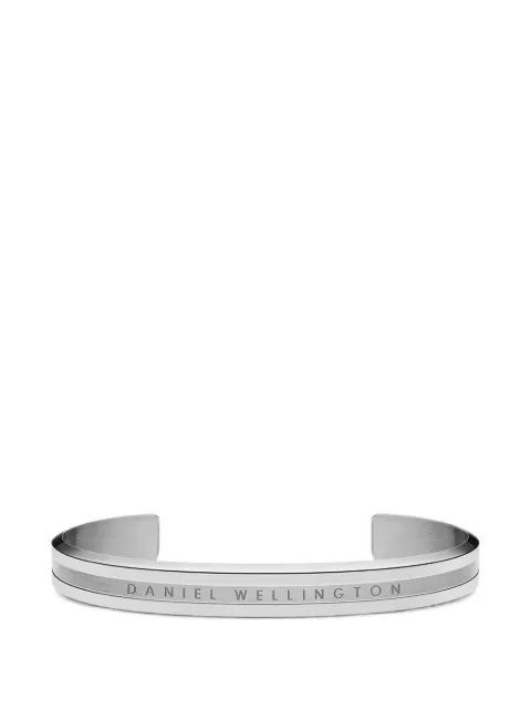Daniel Wellington Elan engraved logo-cuff bracelet