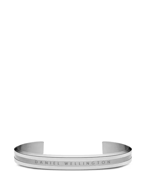 Daniel Wellington Elan engraved logo-cuff bracelet