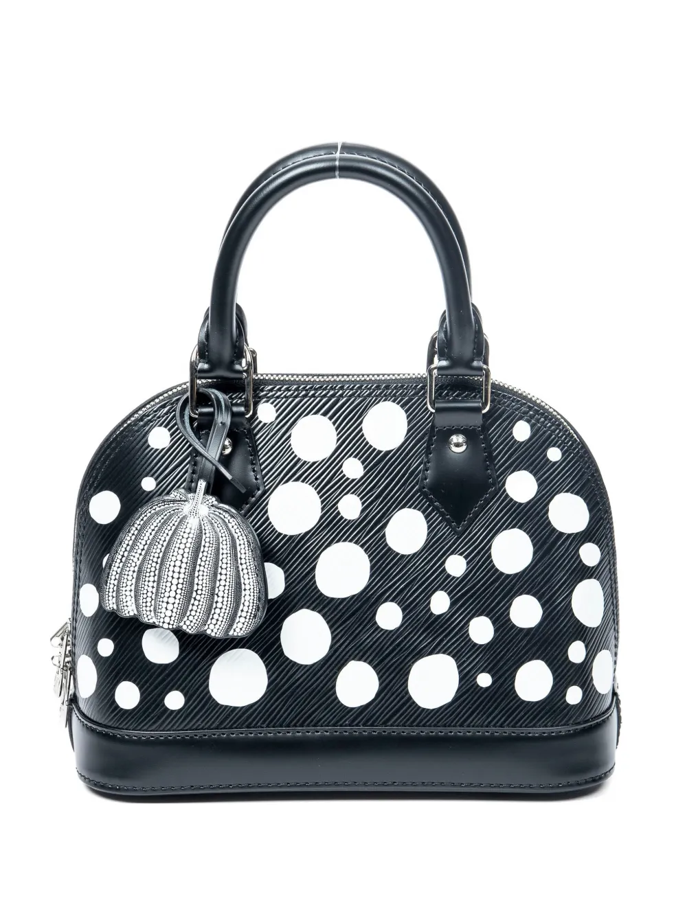 Louis Vuitton Pre-Owned x Yayoi Kusama 2023 BB Alma polka-dot tote bag - Schwarz