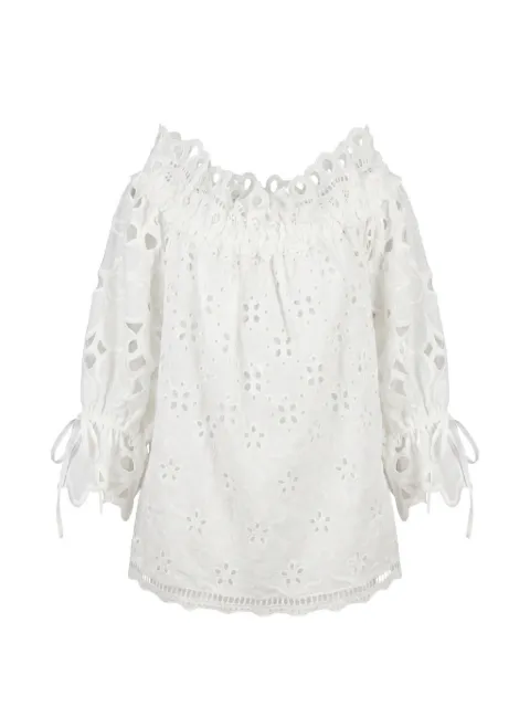 Ermanno Scervino blusa con detalles bordados