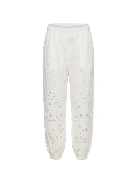 Ermanno Scervino アイレットレース トラックパンツ