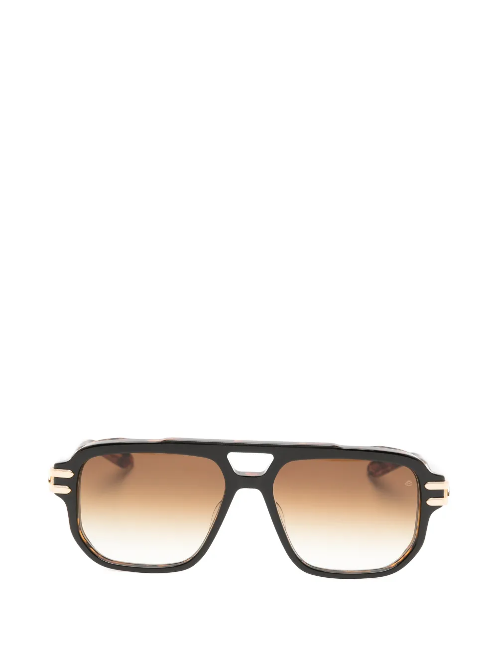 Maybach eyewear The Hustler I square-frame sunglasses - Braun