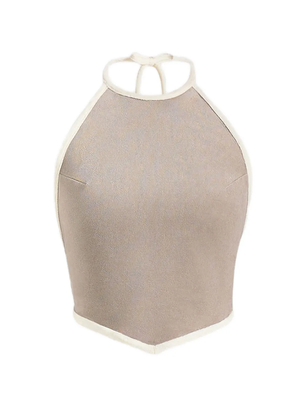 Manière De Voir Malena sleeveless top - Toni neutri