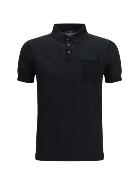 Aragona chest-pocket short-sleeve polo shirt