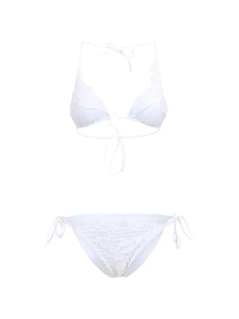 Ermanno Scervino bikini à bonnets triangles