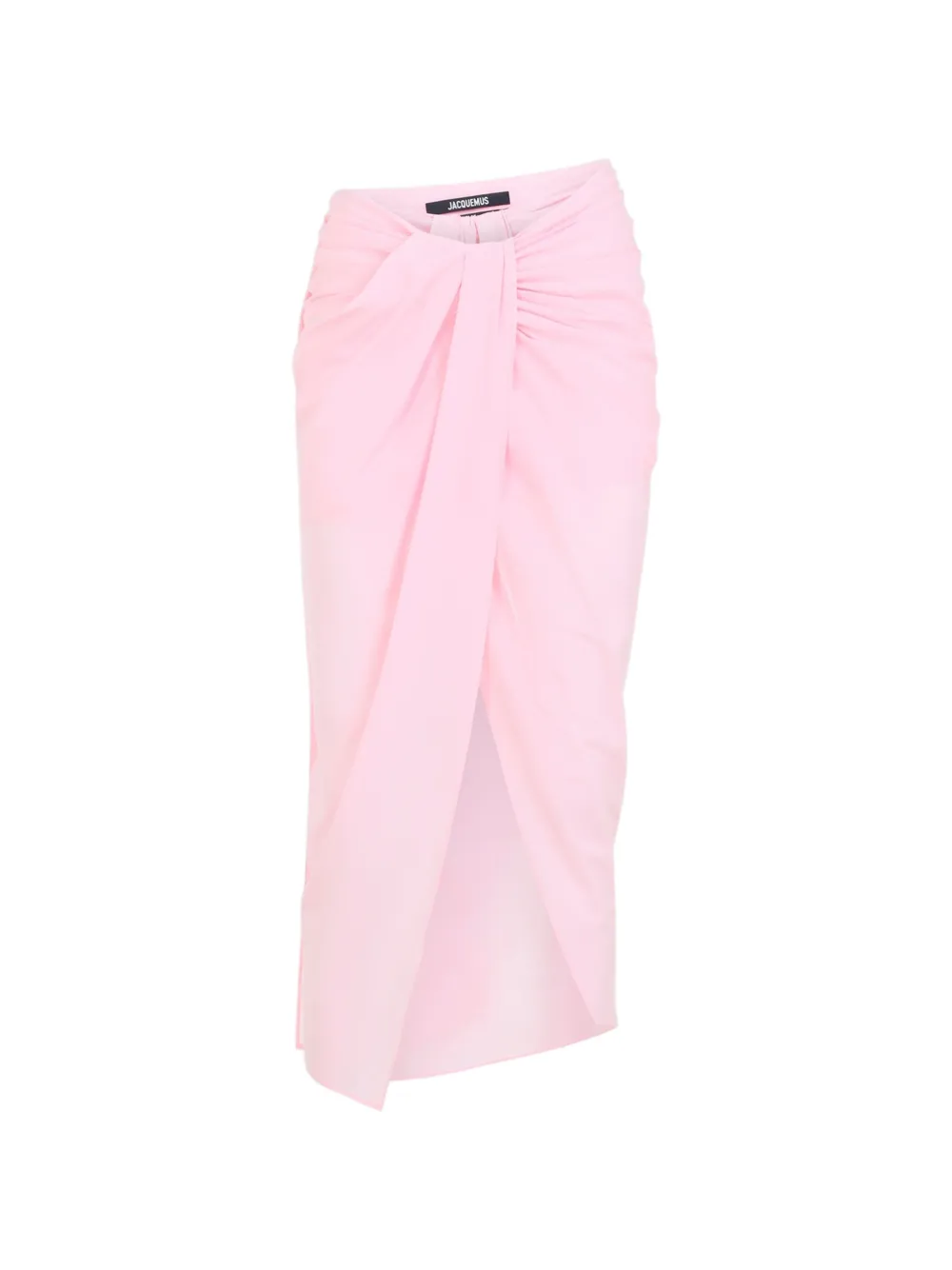 Jacquemus The Paréo draped wrap skirt - Pink