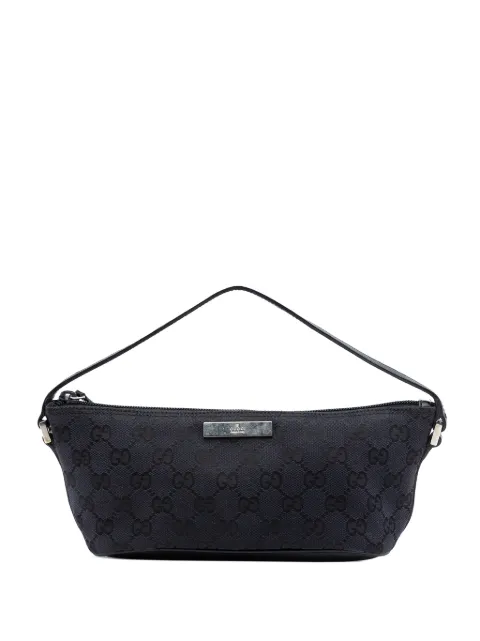 Gucci Pre-Owned сумка на плечо Boat из канваса с узором GG (2000-2015 годы)
