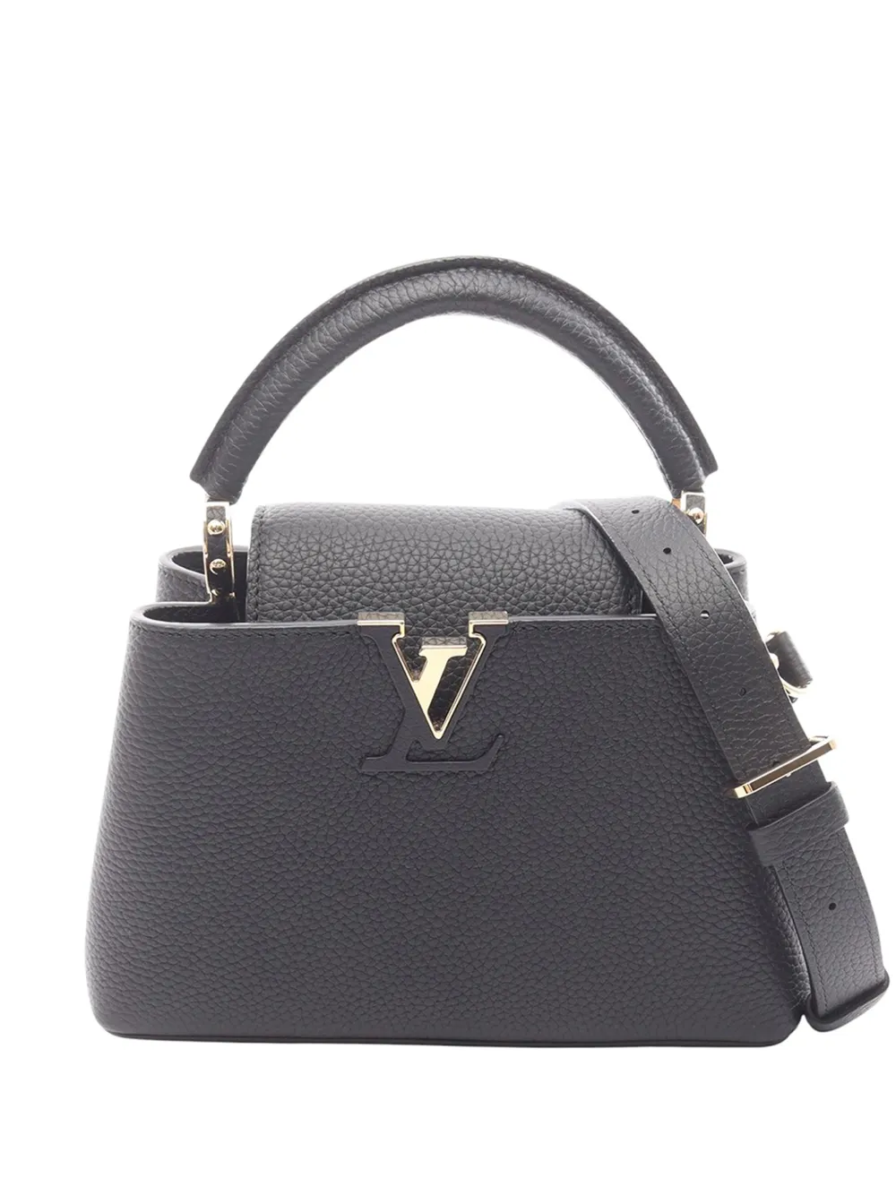 Louis Vuitton Pre-Owned 2021-2026 Taurillon My Capucines satchel - Nero