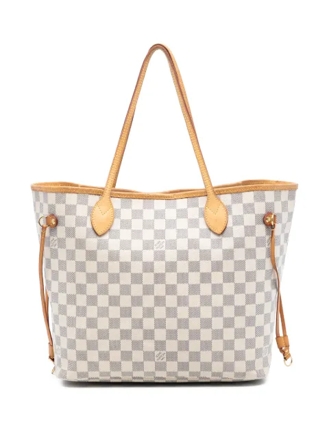 Louis Vuitton Pre-Owned 2010 Damier Azur Neverfull MM tote bag
