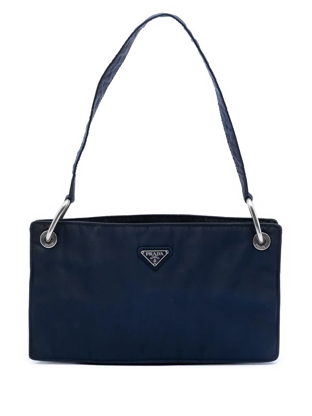 Prada Pre-Owned 2000-2013 Tessuto shoulder bag - Blu
