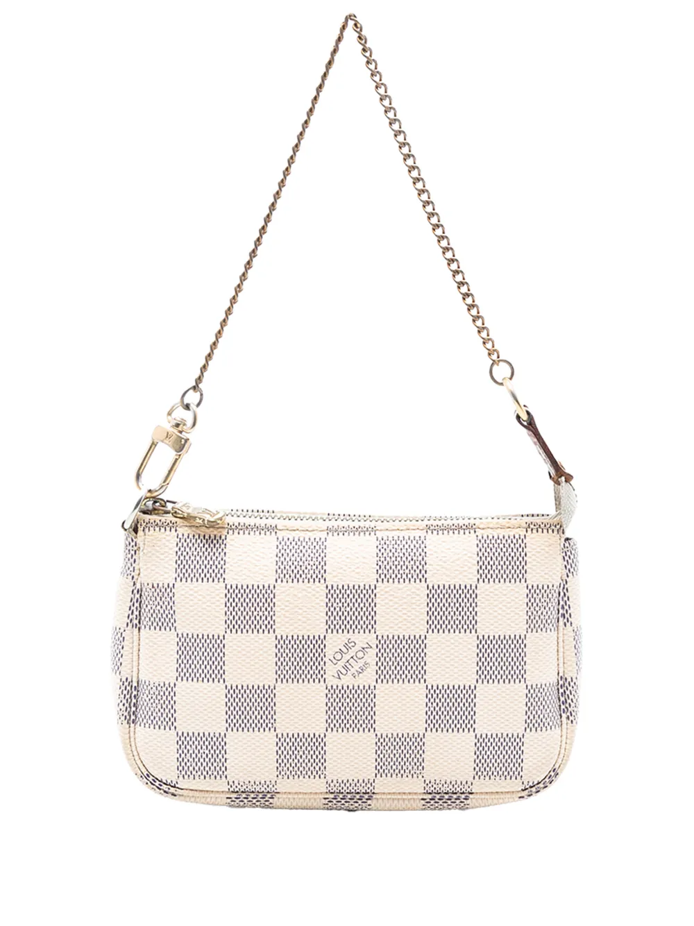 Louis Vuitton Pre-Owned 2007 Damier Azur Mini Pochette Accessoires handbag - White