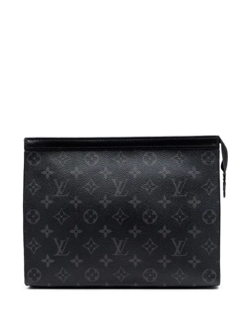 Louis Vuitton Pre-Owned 2020 Monogram Eclipse Pochette Voyage MM clutch bag