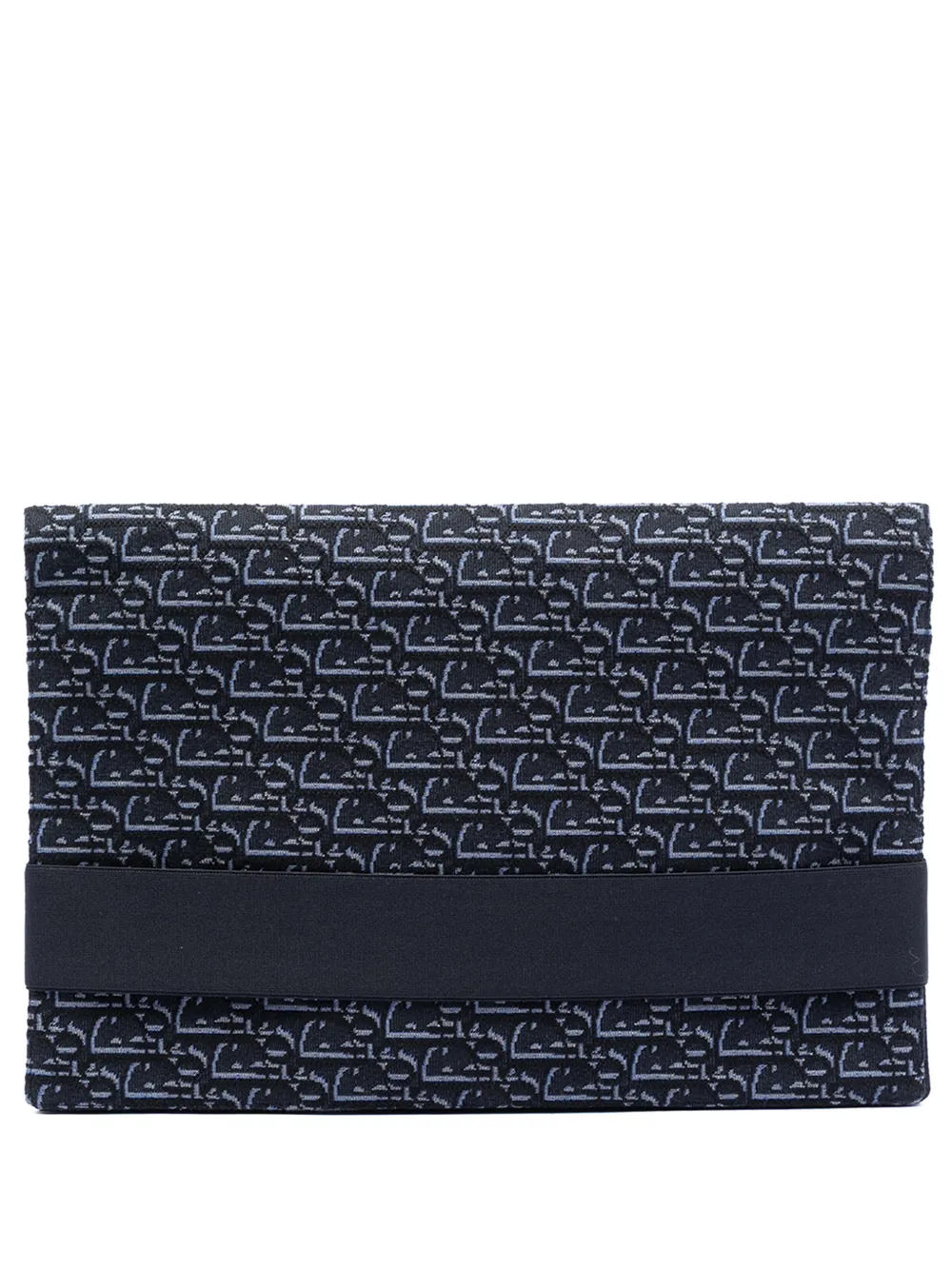 Christian Dior Pre-Owned 2000-2026 Oblique Canvas Homewear Kit clutch bag - Blau