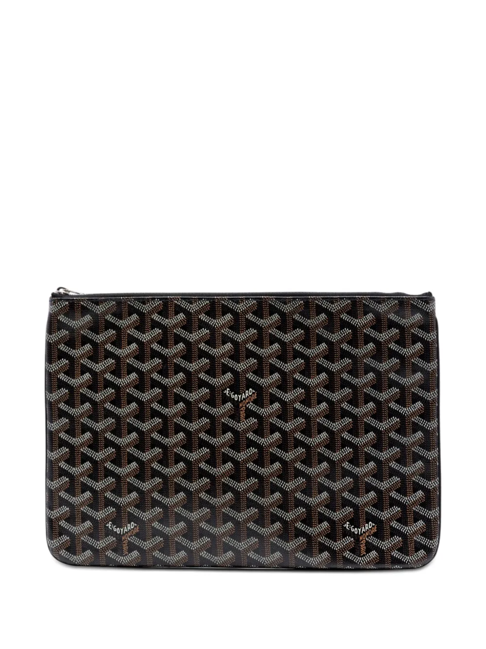 Goyard Pre-Owned 2019 Goyardine Senat MM clutch bag - Nero