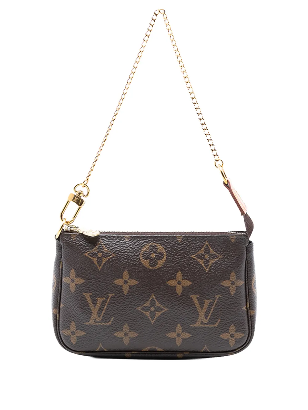 Louis Vuitton Pre-Owned 2020 Monogram Mini Pochette Accessoires handbag - Marrone