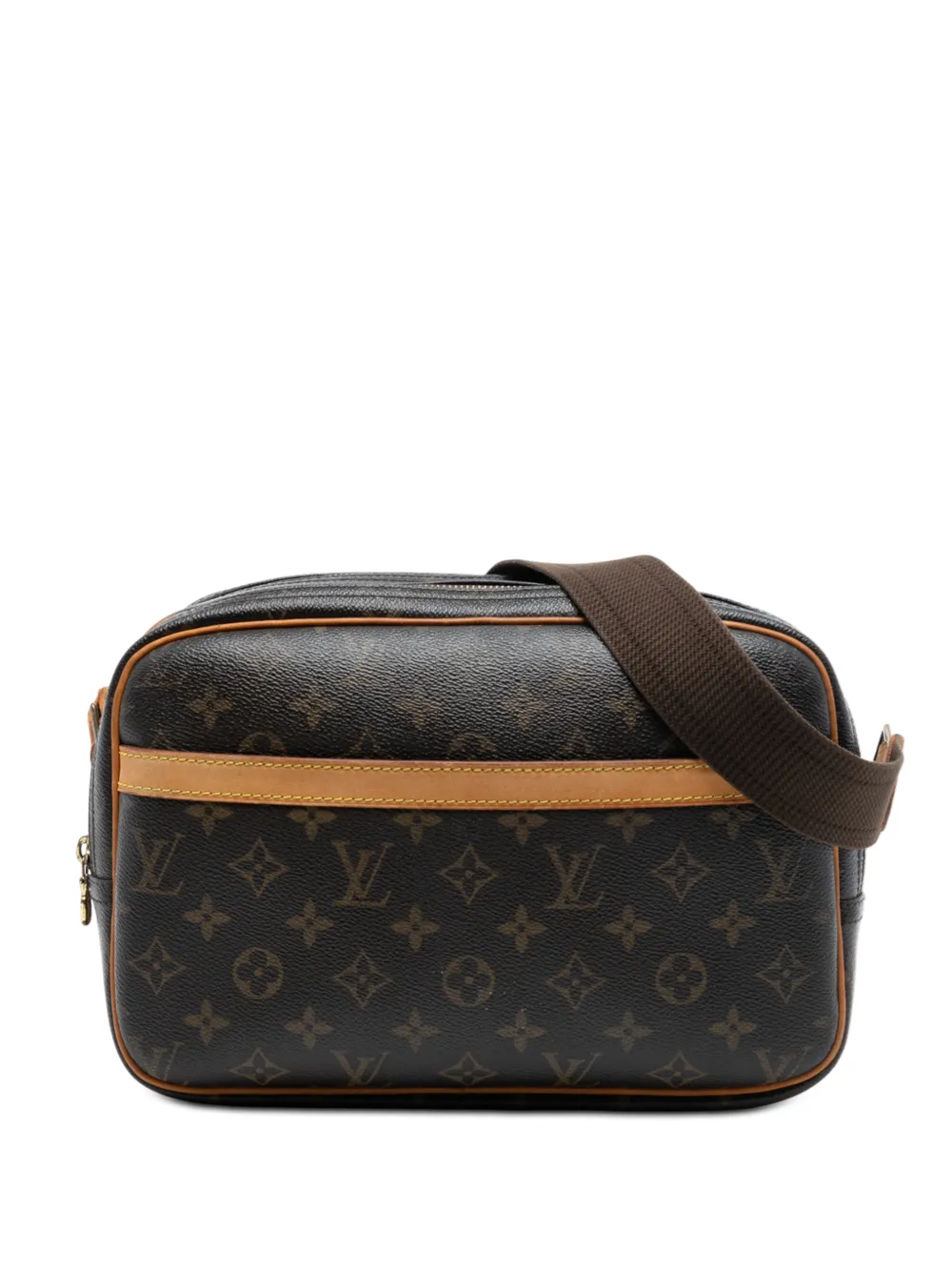 Louis Vuitton Pre-Owned 2003 Monogram Reporter PM crossbody bag - Marrone