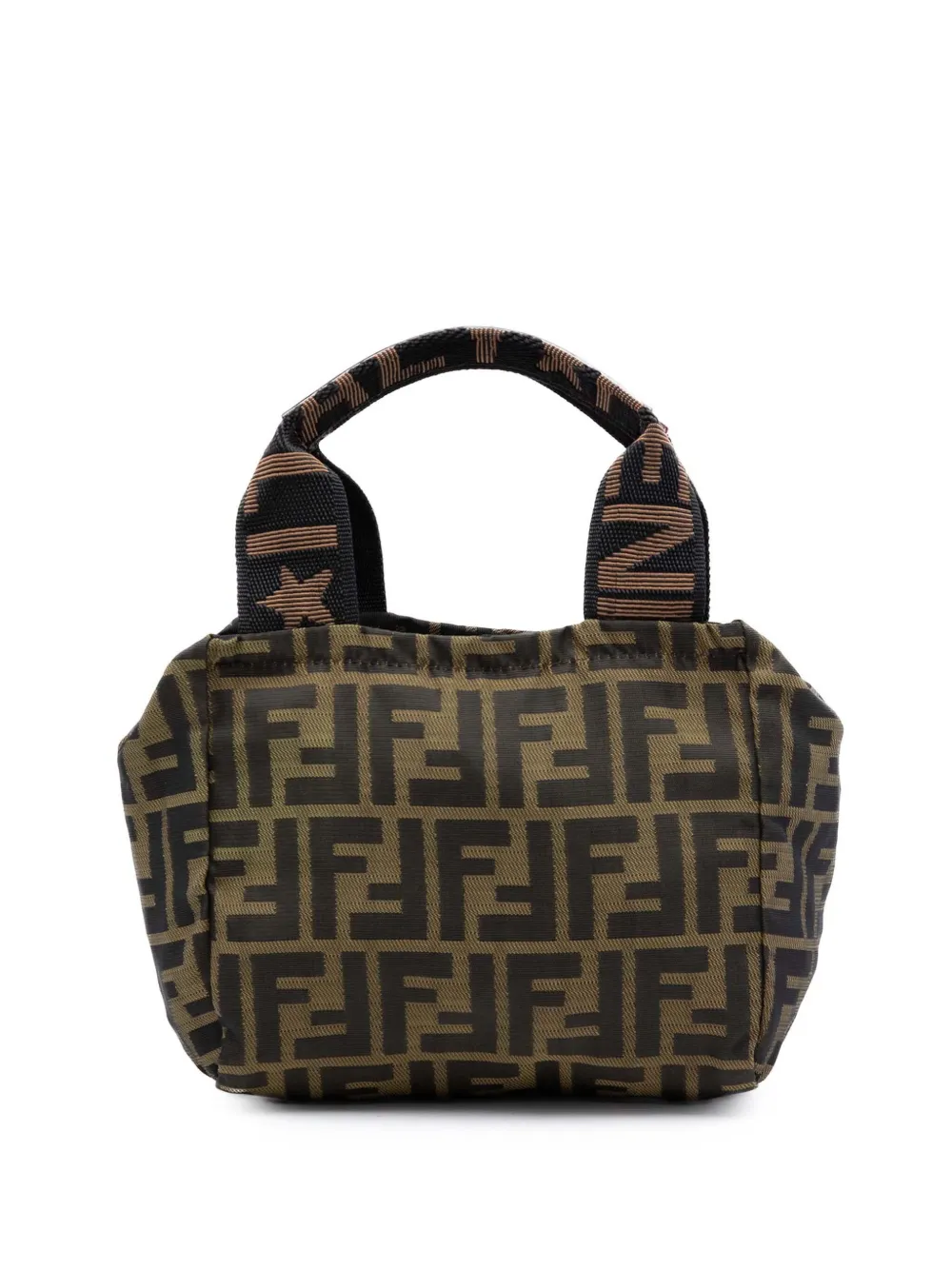 Fendi Pre-Owned 2000-2010 Mini Zucca Canvas handbag - Marrone