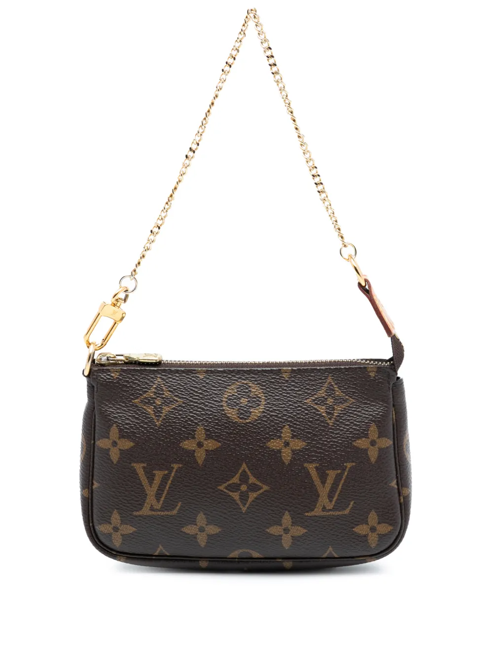 Louis Vuitton Pre-Owned 2021 Monogram Mini Pochette Accessoires handbag - Marrone