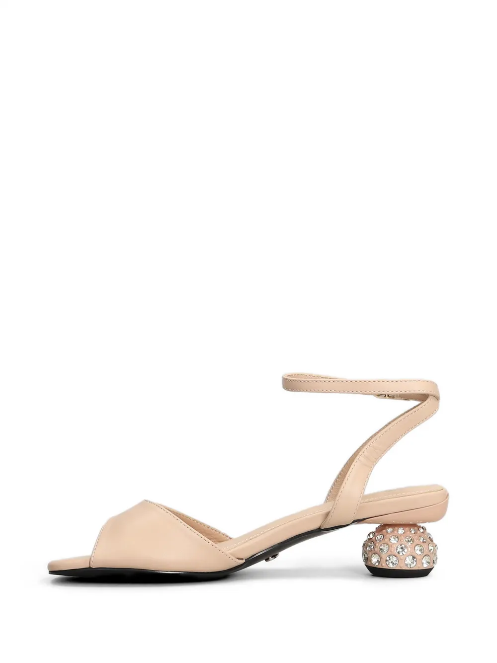 Gold & Rouge Lelo sandalen verfraaid met kristallen Roze