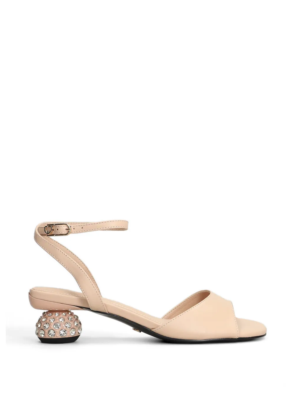 Gold & Rouge Lelo sandalen verfraaid met kristallen Roze