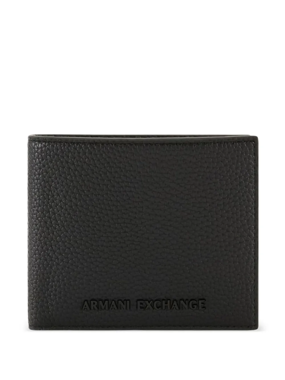Armani Exchange logo-detail wallet - Nero