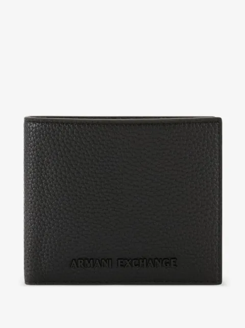 Armani Exchange logo-detail bifold wallet