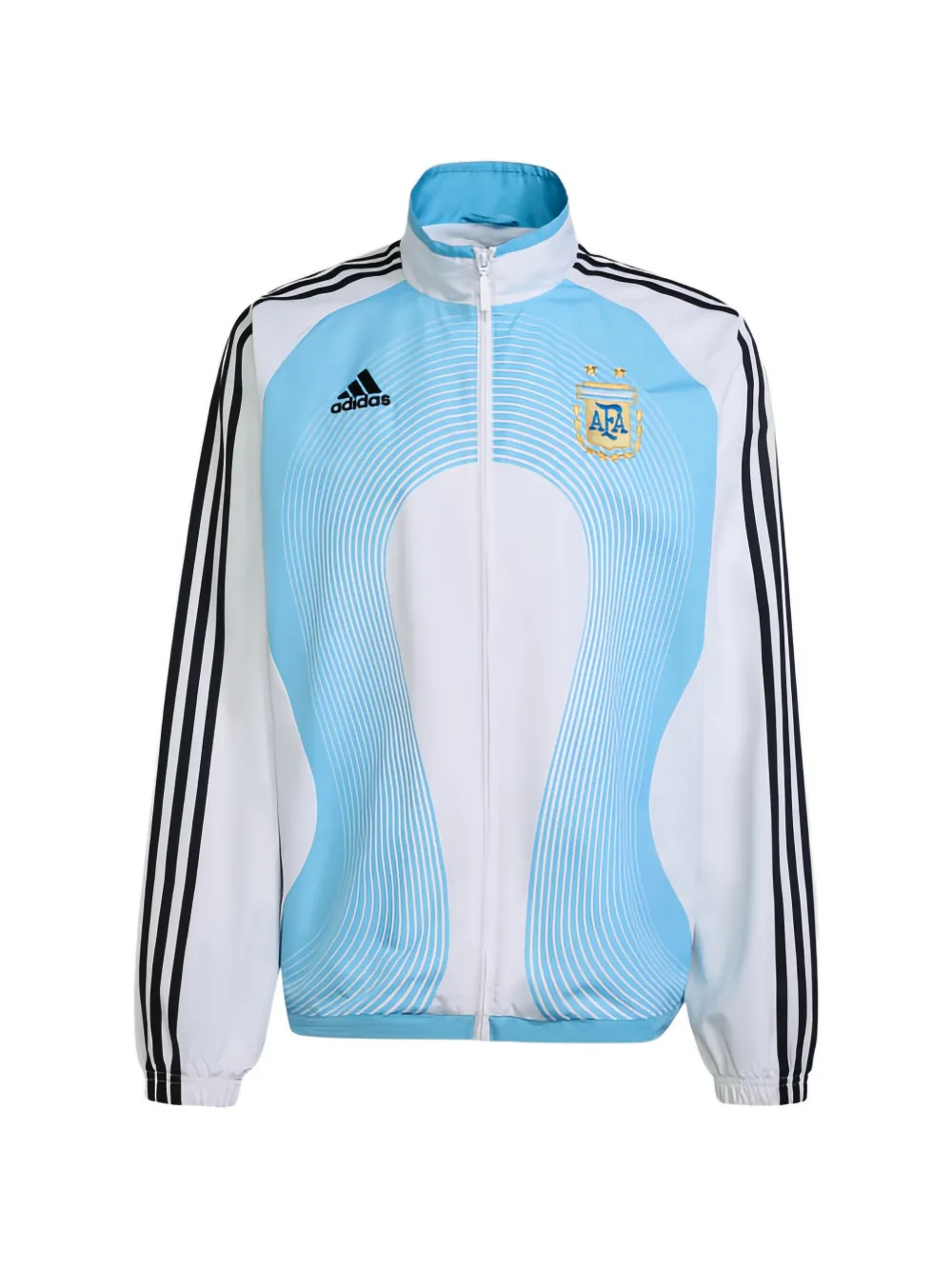adidas veste zippée Argentina Home Track 2006 - Blanc