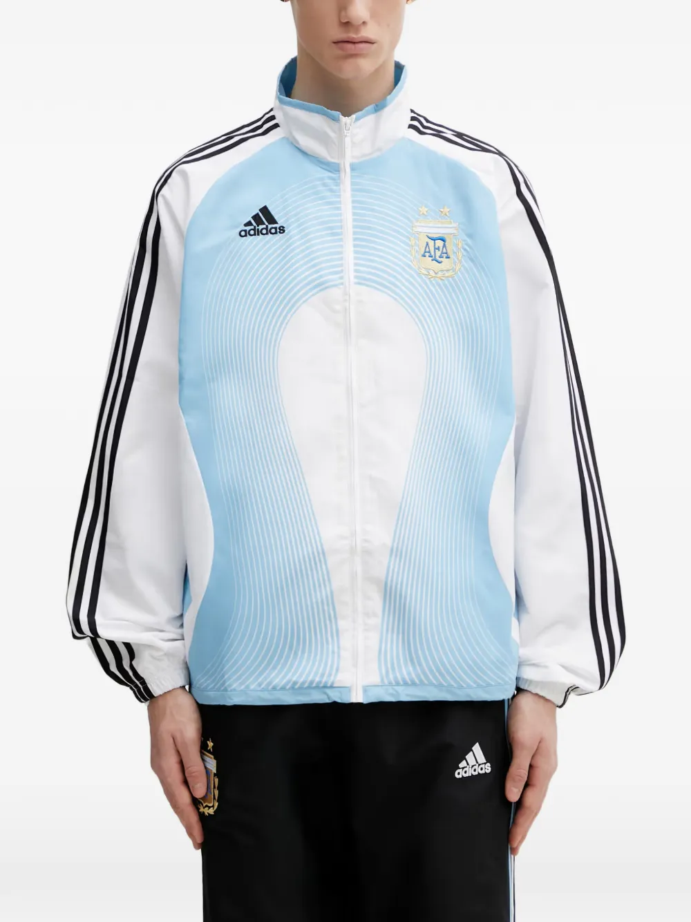 Adidas Argentina Home Track Top 2006 Jacket | White | FARFETCH SG