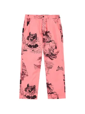 DRIES VAN NOTEN フローラル パンツ | ニュートラル | FARFETCH JP